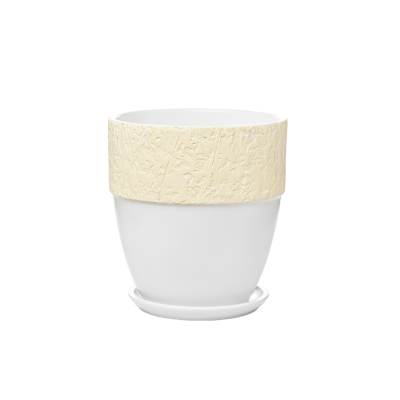Горшок Ваниль готика борт d15, h15см, 1,7л в интернет гипермаркете «Планета Лета». Фото