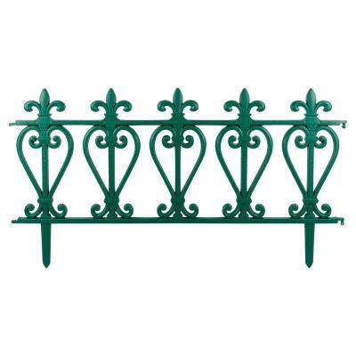 Заборчик "Классик" (60х33см), зеленый, 307 (4шт) в интернет гипермаркете «Планета Лета». Фото