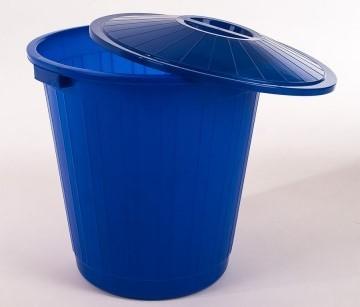 Бак с крышкой зеленый 80л 00-00000031 в интернет гипермаркете «Планета Лета». Фото