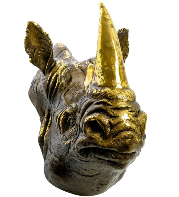 Фигура голова Носорога Н-45 см в интернет гипермаркете «Планета Лета». Фото