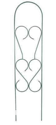 Шпалера 135 х 32 см 'Узорная' металл зеленая 'Урожайная сотка' в интернет гипермаркете «Планета Лета». Фото