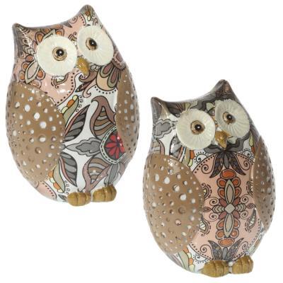 Фигурка декоративная "Сова" L7 W5,5 H10 см в интернет гипермаркете «Планета Лета». Фото