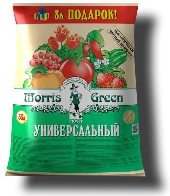Грунт Morris Green Универсальный 33л в интернет гипермаркете «Планета Лета». Фото