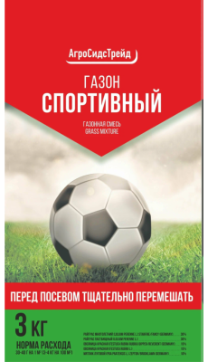 Газон Спортивный 3 кг АСТ Агросидстрейд в интернет гипермаркете «Планета Лета». Фото Газон Спортивный 3 кг АСТ в интернет гипермаркете «Планета Лета». Фото