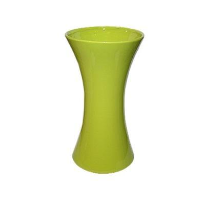 Ваза Клепсидра, W63 J02, керам., h30см лайм в интернет гипермаркете «Планета Лета». Фото