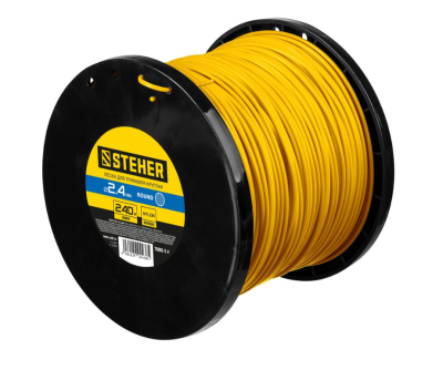 Леска для триммера КРУГ 2.4 мм 240 м STEHER в интернет гипермаркете «Планета Лета». Фото