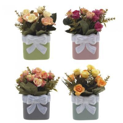 Цветочная композиция L7,5 W7,5  H13,5 см 270805 в интернет гипермаркете «Планета Лета». Фото