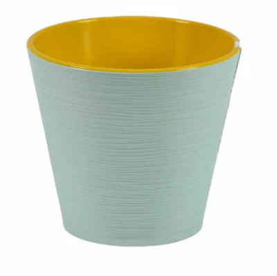 Горшок Конус мятный d17,  h15,5см, 2,3л  с вкл. К17-14 ЛИВИНГРИН в интернет гипермаркете «Планета Лета». Фото Горшок Конус мятный d17,  h15,5см, 2,3л  с вкл. К17-14 в интернет гипермаркете «Планета Лета». Фото