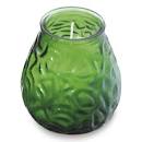 Свеча Болсус в стекле 104*99 зеленая в интернет гипермаркете «Планета Лета». Фото