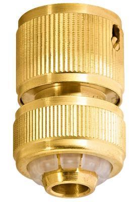 Коннектор AQUASTOP быстрого соединения 3/4 латунь в интернет гипермаркете «Планета Лета». Фото