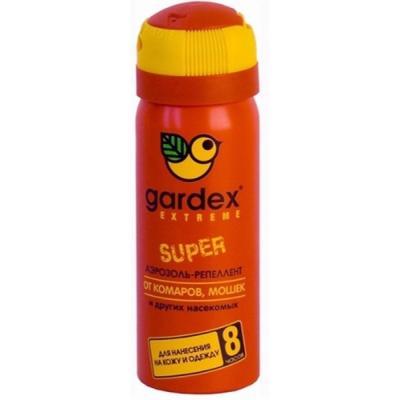Аэрозоль Gardex Extreme Super от комаров 80мл в интернет гипермаркете «Планета Лета». Фото