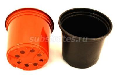 Горшок рассадный мягкий 2 л, d-160, h-145, толщина 1,1/1,5мм, черный в интернет гипермаркете «Планета Лета». Фото