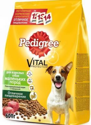 Корм Pedigree д/взр соб мини Говядина 600г в интернет гипермаркете «Планета Лета». Фото