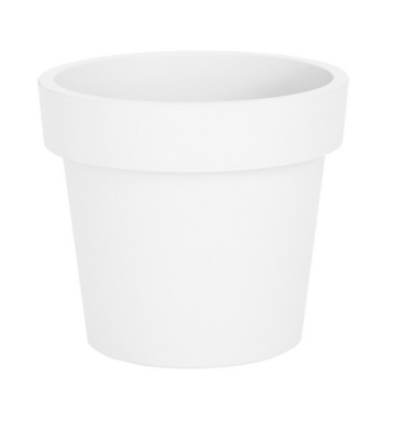 Кашпо LOFT 28литров OLA DOM (белый) в интернет гипермаркете «Планета Лета». Фото