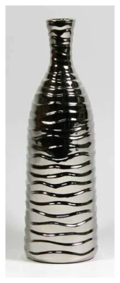 Ваза (керамика), D9xH30 см в интернет гипермаркете «Планета Лета». Фото