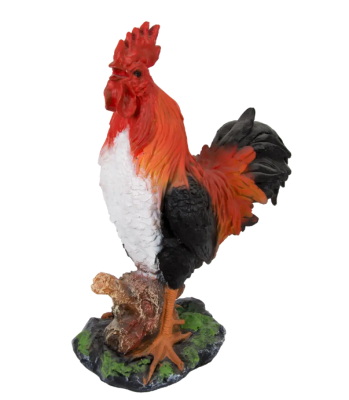 Фигура Петух кукарекает H -46см, L-20см, В-38см в интернет гипермаркете «Планета Лета». Фото