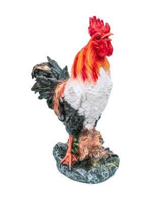 Фигура Петух на камне H-42см ФП037 в интернет гипермаркете «Планета Лета». Фото