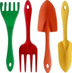 Набор садовых мини инструментов, 4 предмета 81016 в интернет гипермаркете «Планета Лета». Фото