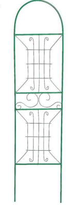 Шпалера 193 х 47 см 'Классик' с проволокой металл зеленая в интернет гипермаркете «Планета Лета». Фото
