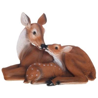 Фигура Олениха с олененком Н-48 см F035/1 в интернет гипермаркете «Планета Лета». Фото