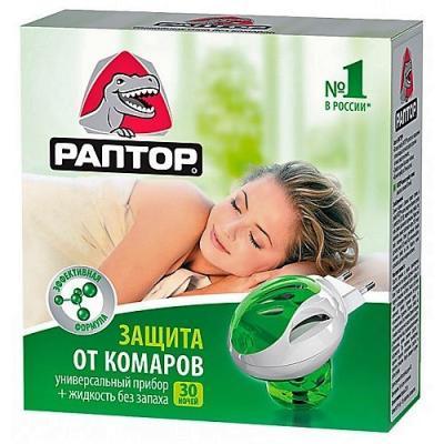 Комплект РАПТОР прибор +жидкость от комаров 30 ночей в интернет гипермаркете «Планета Лета». Фото