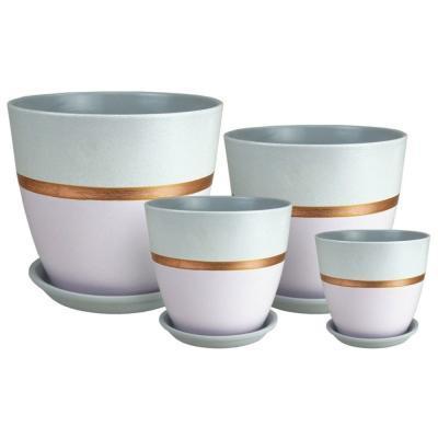 Горшок Роспись бутон (145) d12, 1л в интернет гипермаркете «Планета Лета». Фото