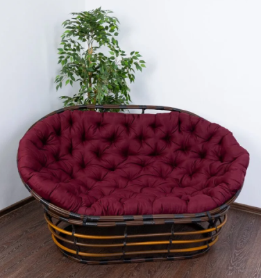 Подушка для садового кресла МИСТРА, бордовый в интернет гипермаркете «Планета Лета». Фото