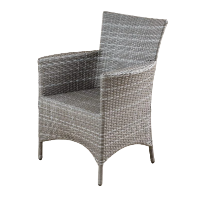 Кресло Флоренция (Вид ротанга лента (ПМ), Цвет ротанга Эбен лунный (G-градиент)) в интернет гипермаркете «Планета Лета». Фото