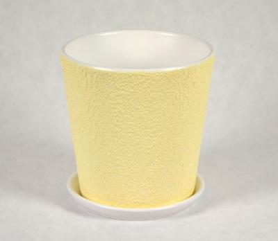 Горшок Ваниль конус с/п d26, h27см, 9,4л в интернет гипермаркете «Планета Лета». Фото