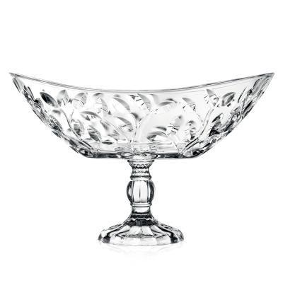 Блюдо овальное на ножке RCR Laurus 22x34 см в интернет гипермаркете «Планета Лета». Фото