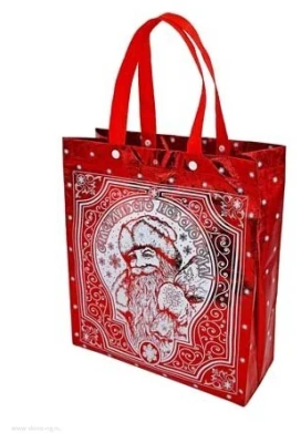 Сумка подарочная средняя в ассортименте в интернет гипермаркете «Планета Лета». Фото