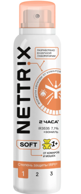 NETTRIX Soft Аэрозоль от комаров в интернет гипермаркете «Планета Лета». Фото