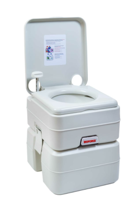 Биотуалет BIOFORCE Compact верх. бак 15 л/ ниж.бак 20 л в интернет гипермаркете «Планета Лета». Фото