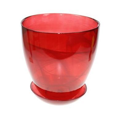 Горшок Органза №2 с п/д d13см рубин в интернет гипермаркете «Планета Лета». Фото