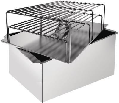 Коптильня Smoky Star двухъярус. нерж. сталь ВЗР2167 turistshop в интернет гипермаркете «Планета Лета». Фото Коптильня Smoky Star двухъярус. нерж. сталь ВЗР2167 в интернет гипермаркете «Планета Лета». Фото