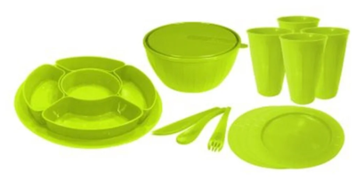 Набор для барбекю Bono на 4 персоны, 22 предмета оливковая роща GR1830ОЛ в интернет гипермаркете «Планета Лета». Фото