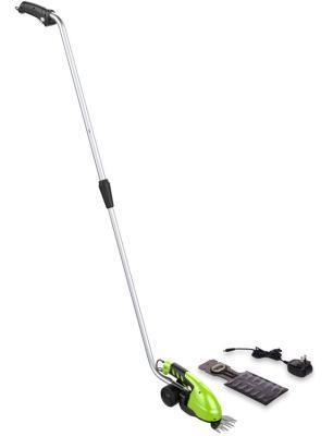 Ножницы-кусторез GREENWORKS 3,6 V с удлиненной ручкой аккумуляторные   1600207 в интернет гипермаркете «Планета Лета». Фото