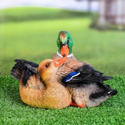 Фигура Селезни парочка Н- 18см в интернет гипермаркете «Планета Лета». Фото