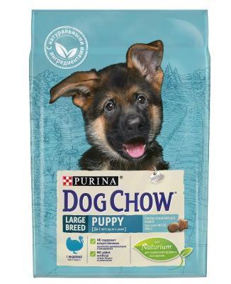 Корм DOGCHOW 2,5кг д/щен.круп.пор. с инд. в интернет гипермаркете «Планета Лета». Фото