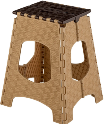 Табурет складной большой бежевый 00-00000350 Garden Story в интернет гипермаркете «Планета Лета». Фото Табурет складной большой бежевый 00-00000350 в интернет гипермаркете «Планета Лета». Фото