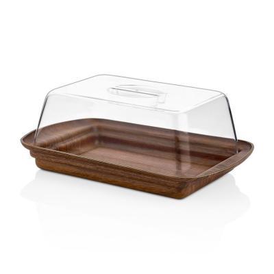 Блюдо Evelin с крышкой 29 см в интернет гипермаркете «Планета Лета». Фото