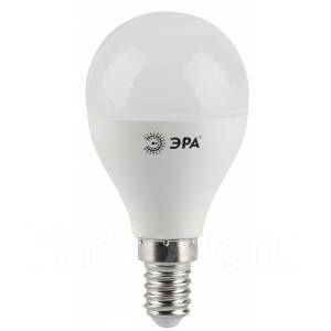 Лампа ЭРА светодиодная LED smd P45-5w-840-E14 Б0028487 в интернет гипермаркете «Планета Лета». Фото