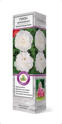 Пион древовидный Белый Кристалл П в интернет гипермаркете «Планета Лета». Фото