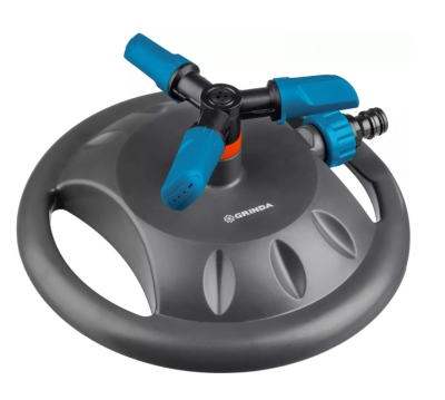 GRINDA PROLine RR-B, 121 м2 полив, на подставке, 3 сопла, распылитель круговой в интернет гипермаркете «Планета Лета». Фото