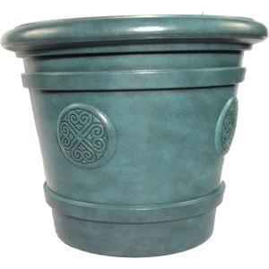 Горшок Medallion d61см 80л малахит Е80-7