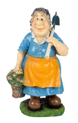 Фигура Баба с тяпкой H-65см в интернет гипермаркете «Планета Лета». Фото