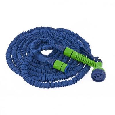 Набор поливочный, растягивающийся шланг 20м, 7-реж пистолет, соед., адаптер// Сибртех в интернет гипермаркете «Планета Лета». Фото