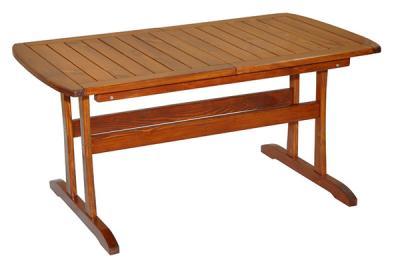 Стол Rodos раскладной 150-200х85см коньяк 181033 в интернет гипермаркете «Планета Лета». Фото