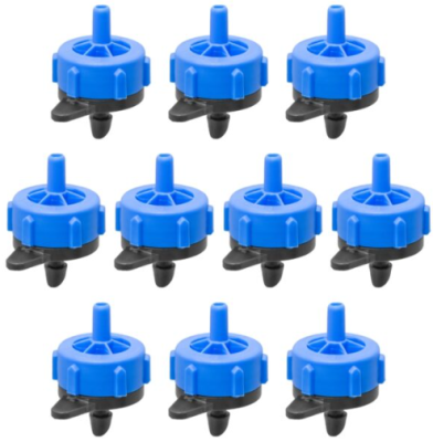 Капельница нерегулируемая компенсированная, разборная, 10 шт (набор). Производительность: 8 л/ч в интернет гипермаркете «Планета Лета». Фото