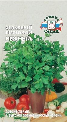 Сельдерей листовой Нежный в интернет гипермаркете «Планета Лета». Фото